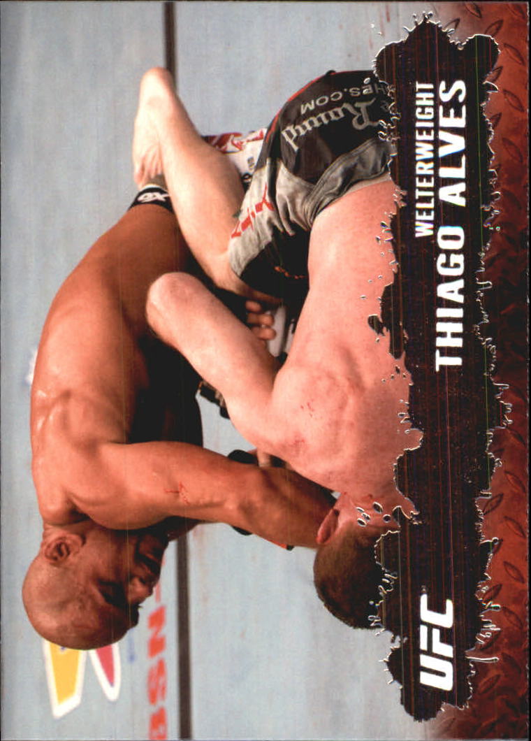 2009 Topps UFC #22 Thiago Alves RC
