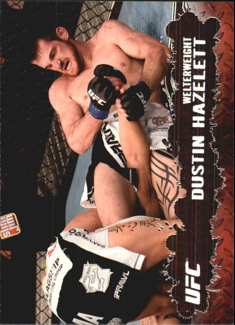2009 Topps UFC #28 Dustin Hazelett RC