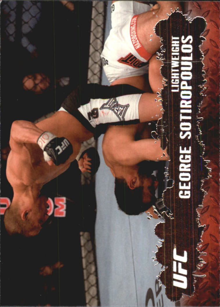 2009 Topps UFC #36 George Sotiropoulos RC