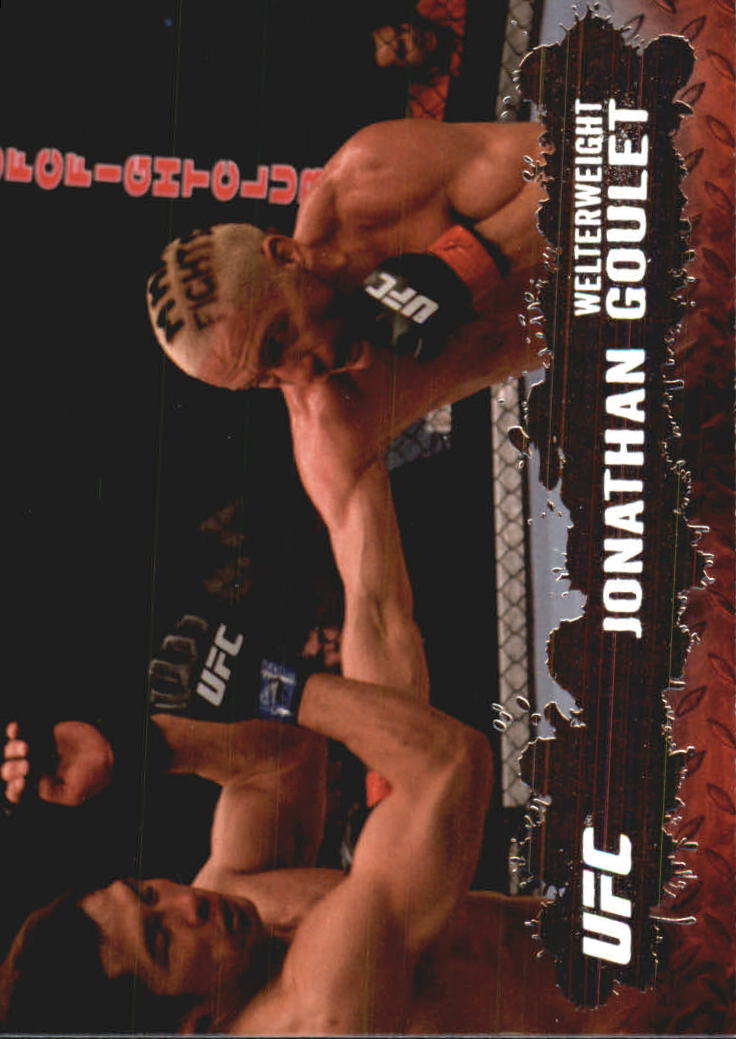 2009 Topps UFC #49 Jonathan Goulet RC