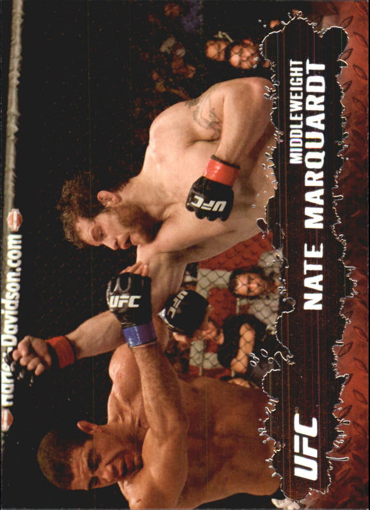 2009 Topps UFC #70 Nate Marquardt RC