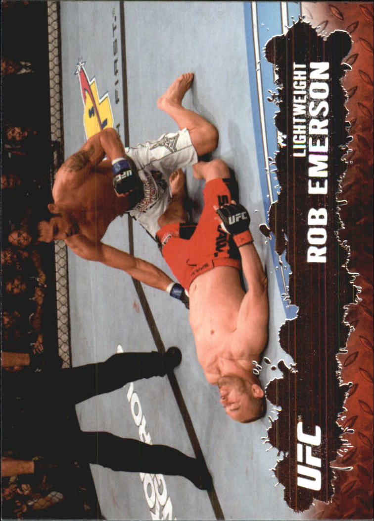 2009 Topps UFC #78 Rob Emerson RC