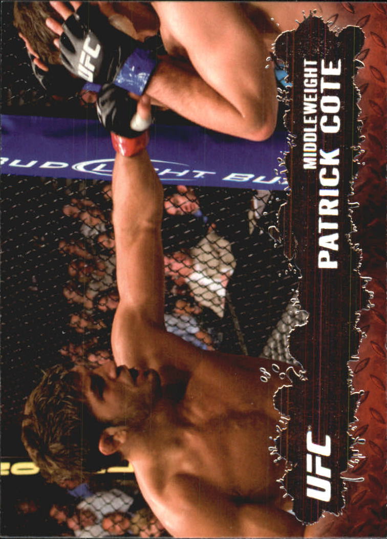 2009 Topps UFC #96 Patrick Cote RC