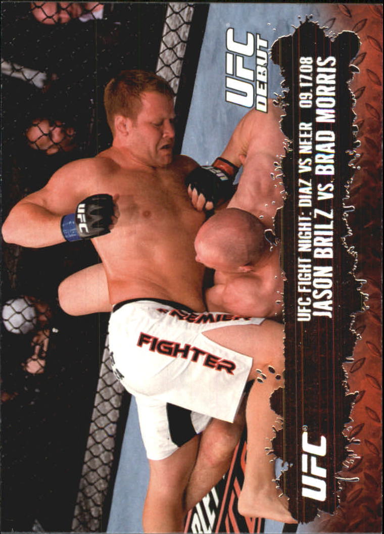 2009 Topps UFC #104 Jason Brilz RC vs. Brad Morris