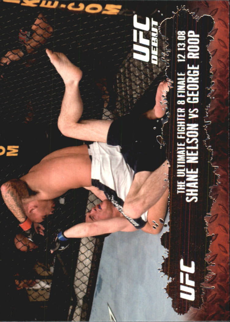 2009 Topps UFC #112 Shane Nelson RC vs. George Roop