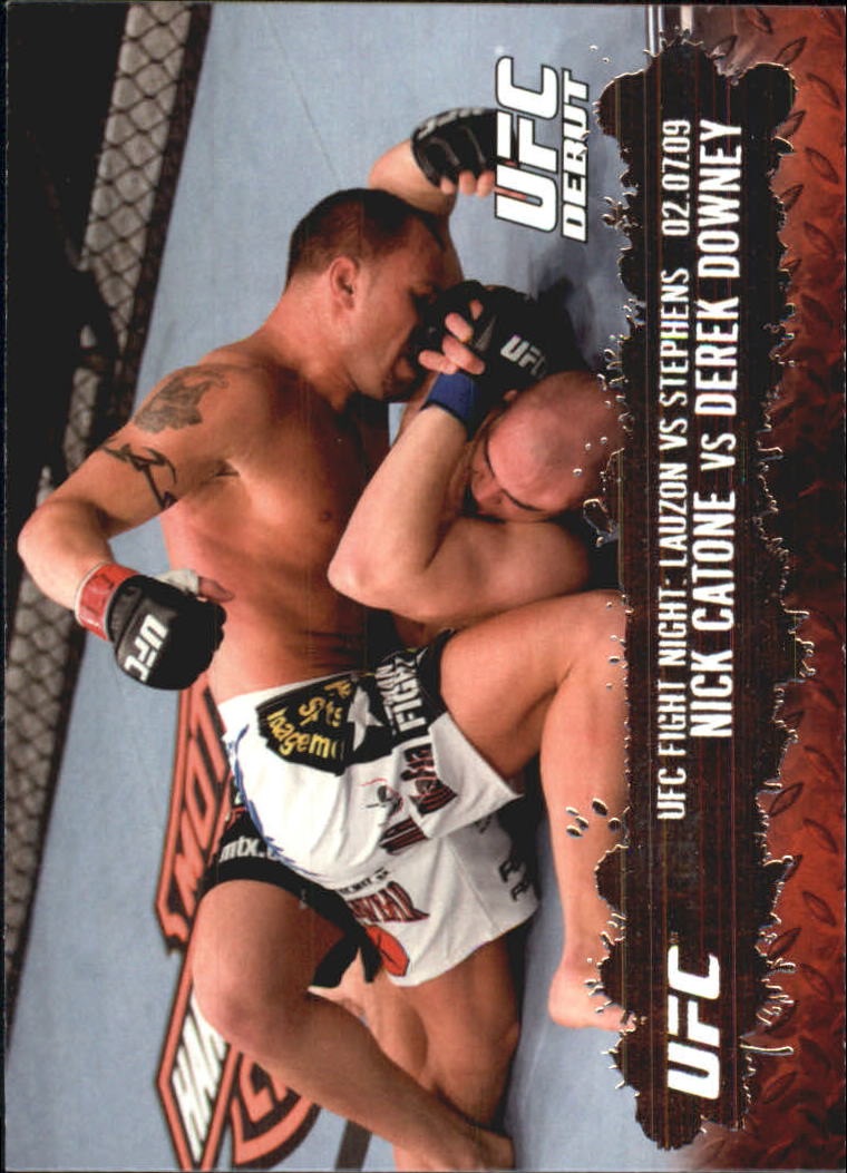 2009 Topps UFC #125 Nick Catone RC vs. Derek Downey