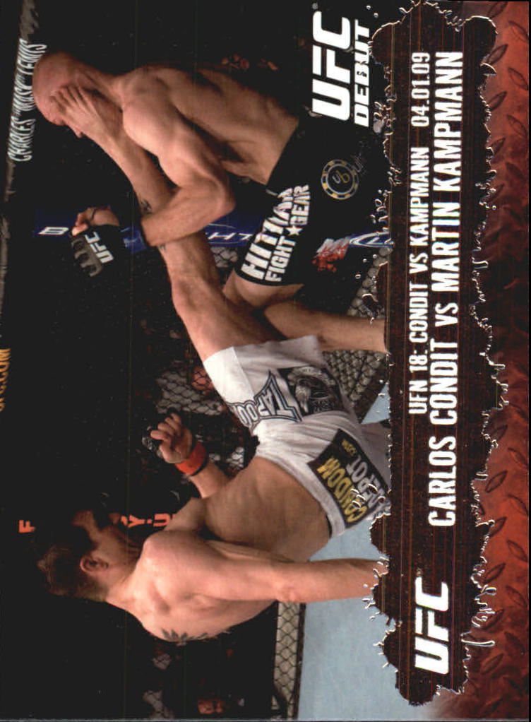 2009 Topps UFC #132 Carlos Condit RC vs. Martin Kampmann