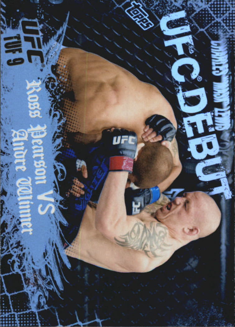 2010 Topps UFC Main Event #114 Ross Pearson RC vs. Andre Winner