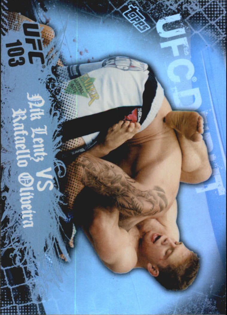 A9506- 2010 Topps UFC Main Event #s 1-150 +Inserts -You Pick- 15+ FREE US SHIP - Picture 186 of 249