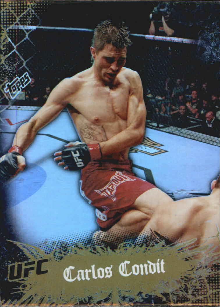 2010 Topps UFC Main Event Gold #7 Carlos Condit