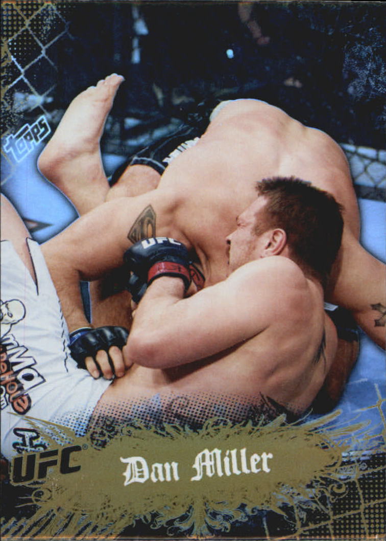 2010 Topps UFC Main Event Gold #8 Dan Miller