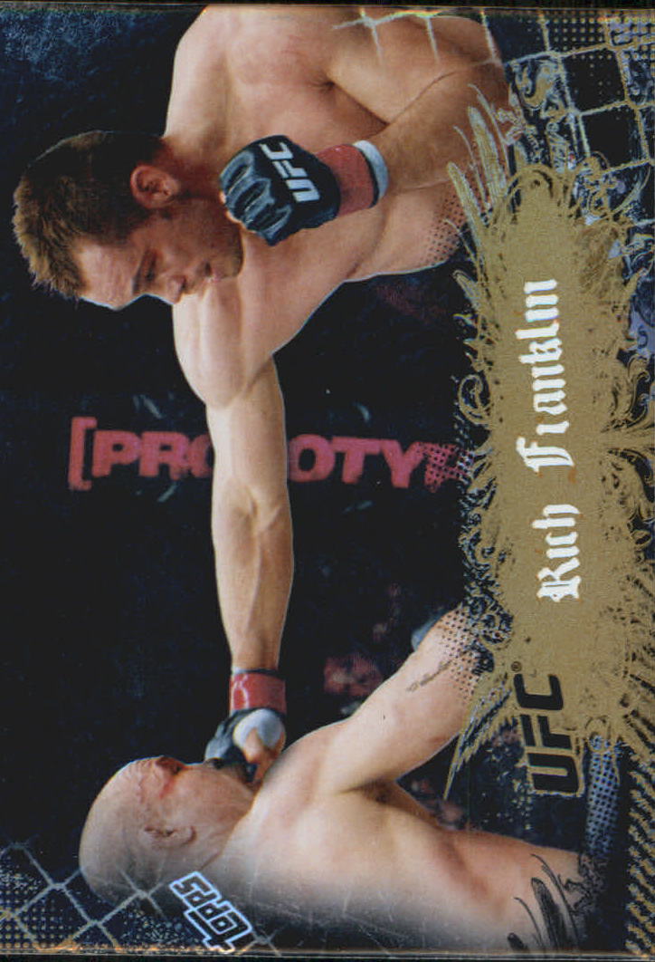 2010 Topps UFC Main Event Gold #15 Rich Franklin