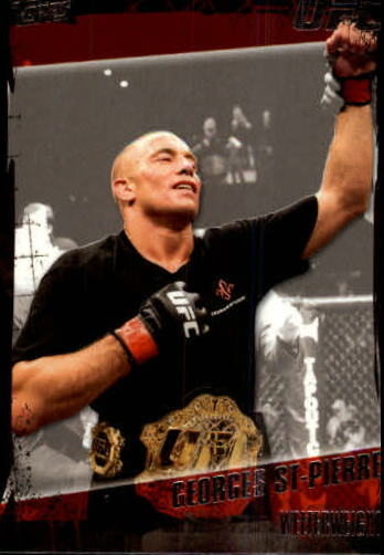 2010 Topps UFC #100A Georges St-Pierre