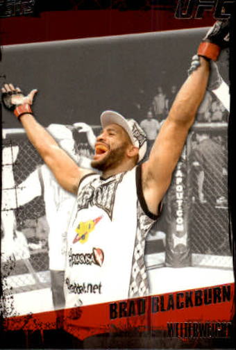 2010 Topps UFC #121 Brad Blackburn