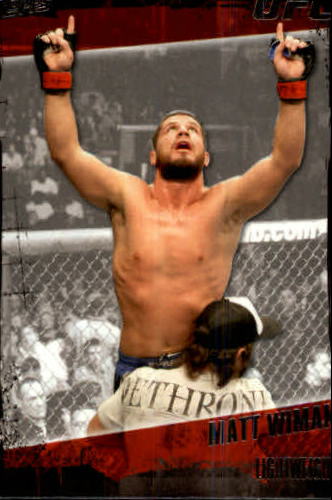 2010 Topps UFC #128 Matt Wiman