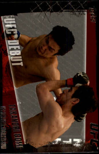 2010 Topps UFC #166 Takanori Gomi RC