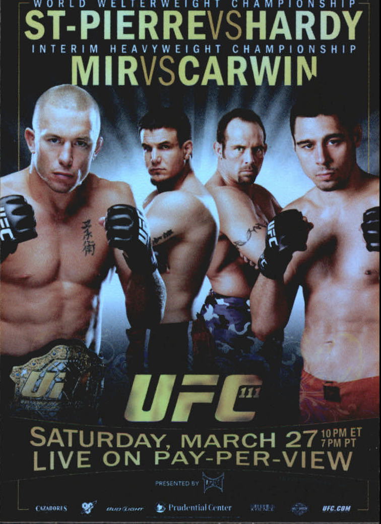 2010 Topps UFC (Ultimate Fighting Championship) MMA "Insert" Cards - Picture 74 of 159
