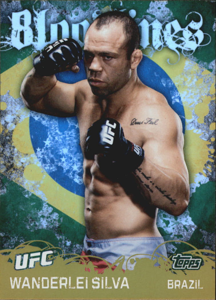2010 Topps UFC Bloodlines #BL4 Wanderlei Silva