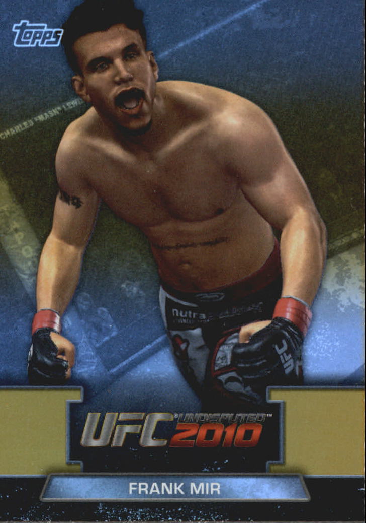 2010 Topps UFC (Ultimate Fighting Championship) MMA "Insert" Cards - Picture 94 of 159