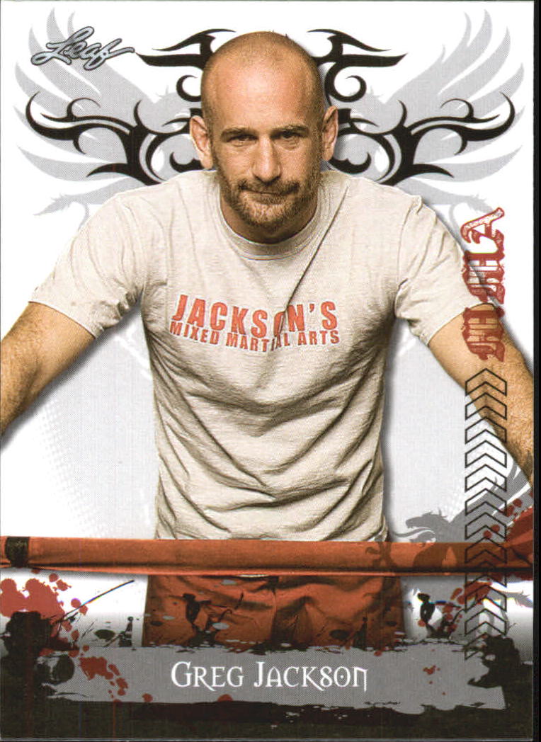 2010 Leaf MMA #13 Greg Jackson