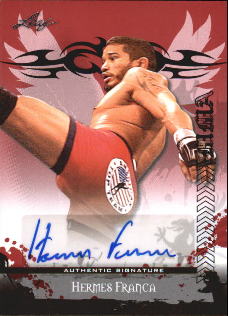 2010 Leaf MMA Autographs Red #AUHF1 Hermes Franca