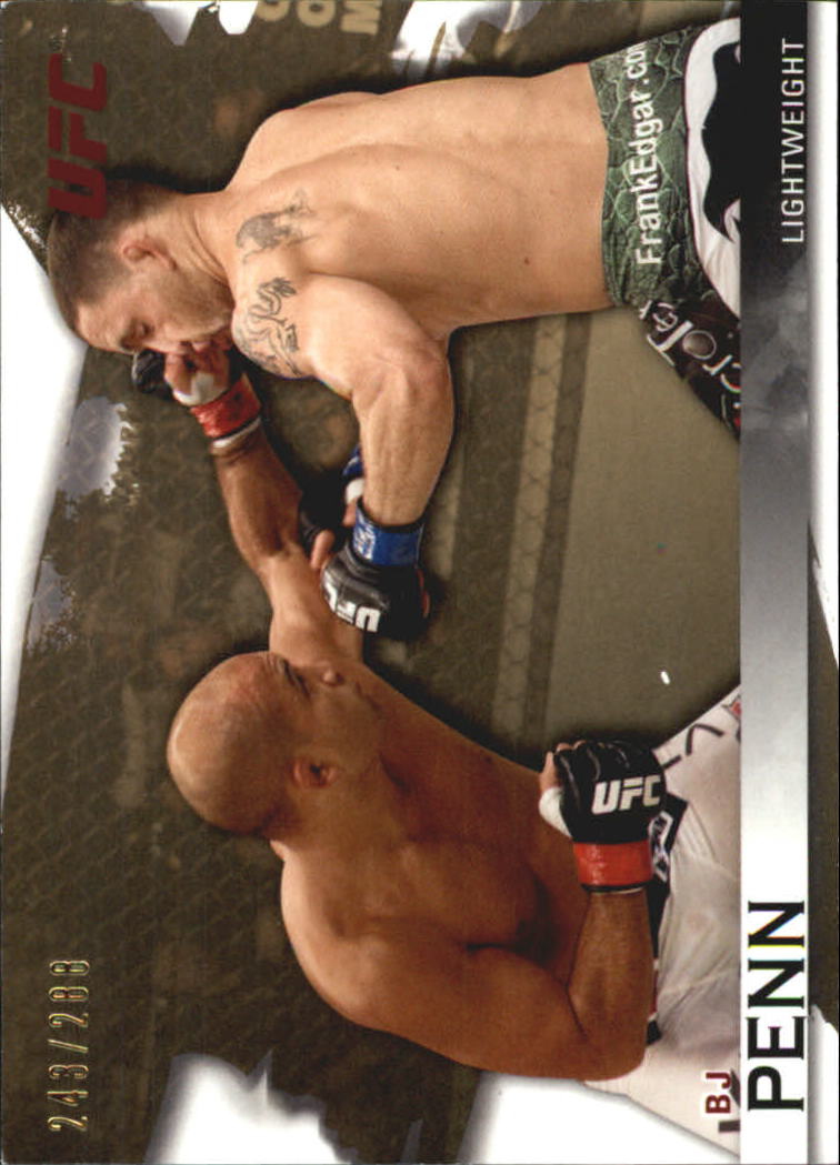 2010 Topps UFC Knockout Gold #16 BJ Penn