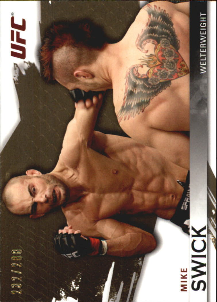 2010 Topps UFC Knockout Gold #42 Mike Swick