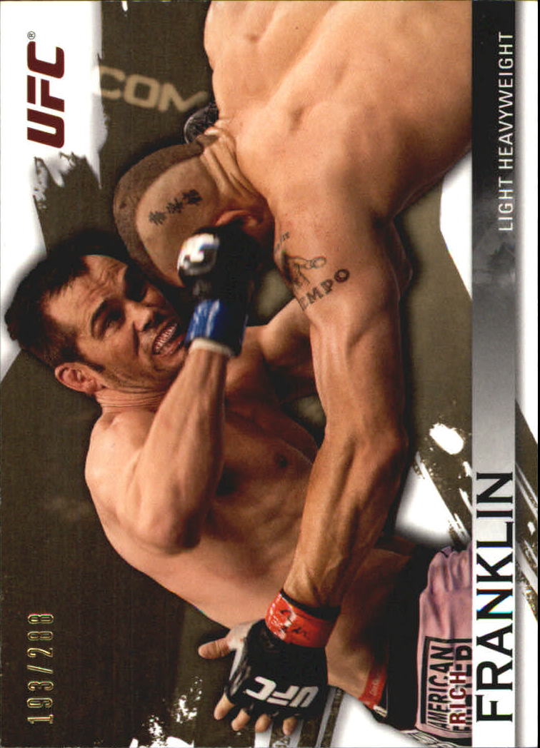 2010 Topps UFC Knockout Gold #45 Rich Franklin
