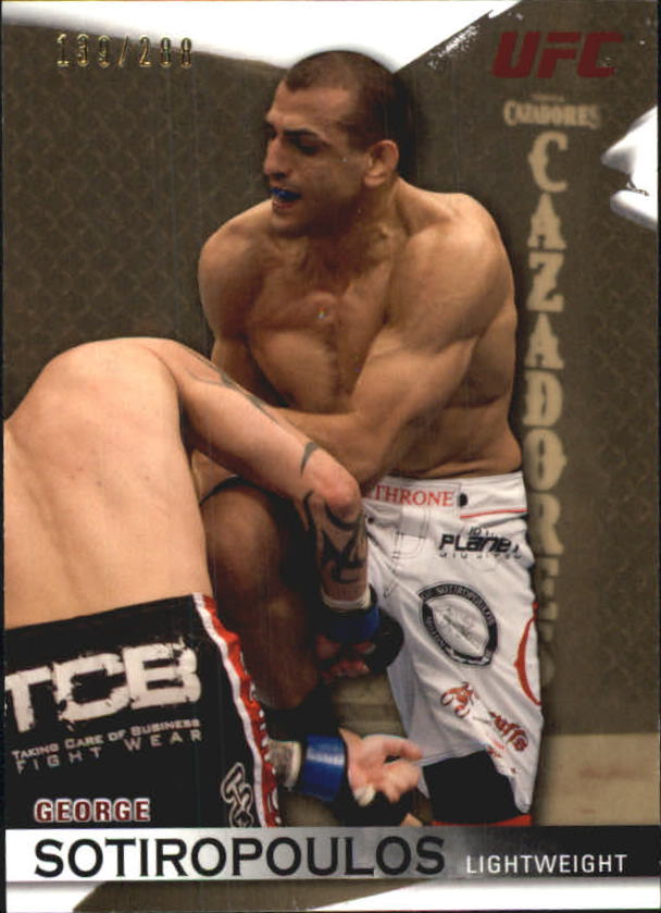 2010 Topps UFC Knockout Gold #77 George Sotiropoulos