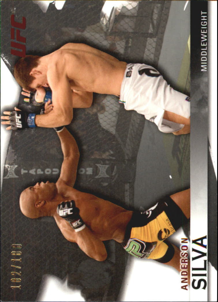 2010 Topps UFC Knockout Silver #14 Anderson Silva