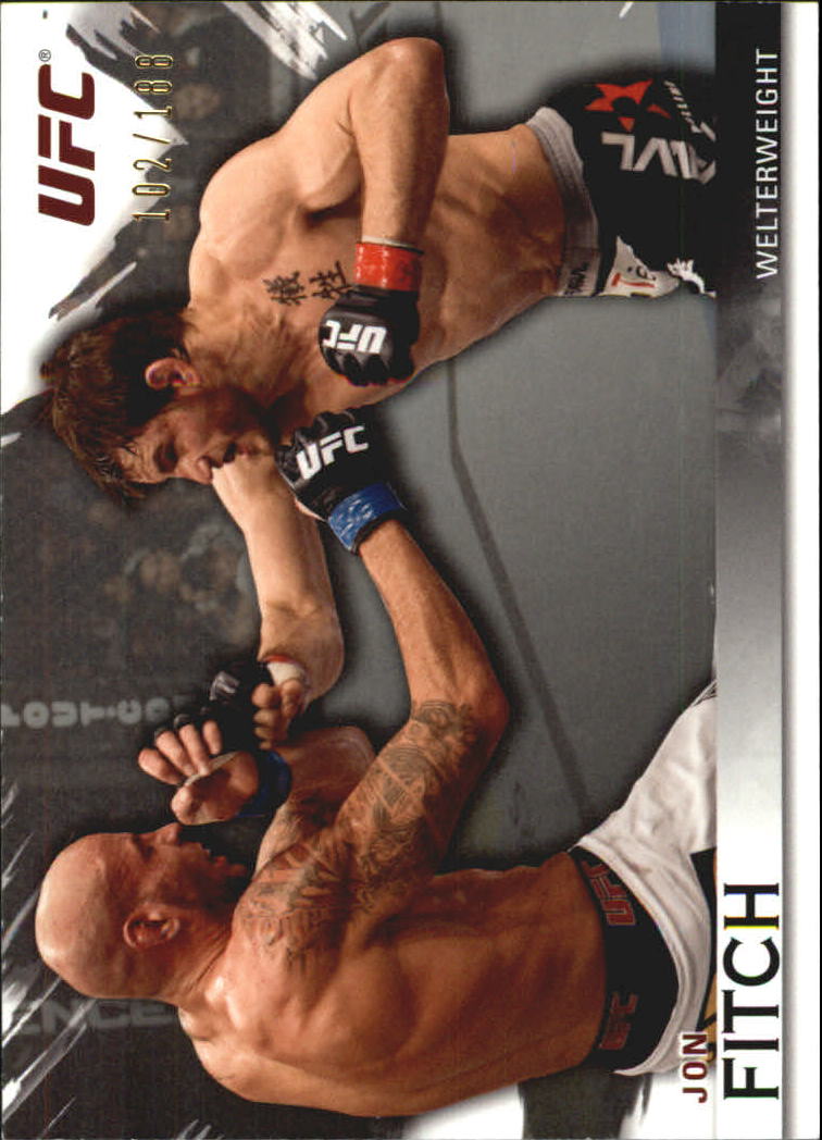 2010 Topps UFC Knockout Silver #19 Jon Fitch