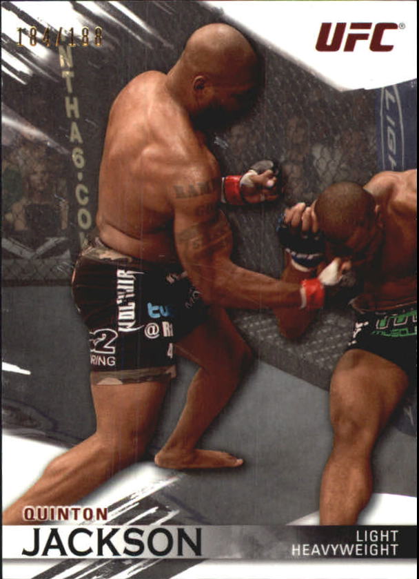 2010 Topps UFC Knockout Silver #25 Quinton Jackson
