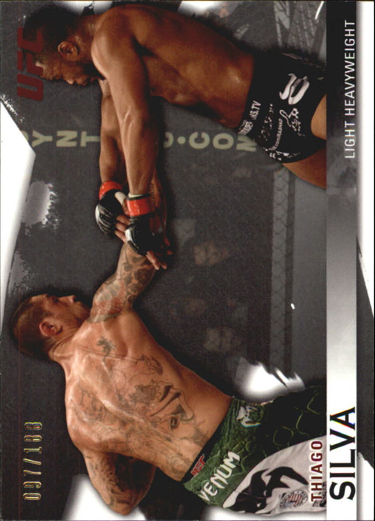 2010 Topps UFC Knockout Silver #40 Thiago Silva