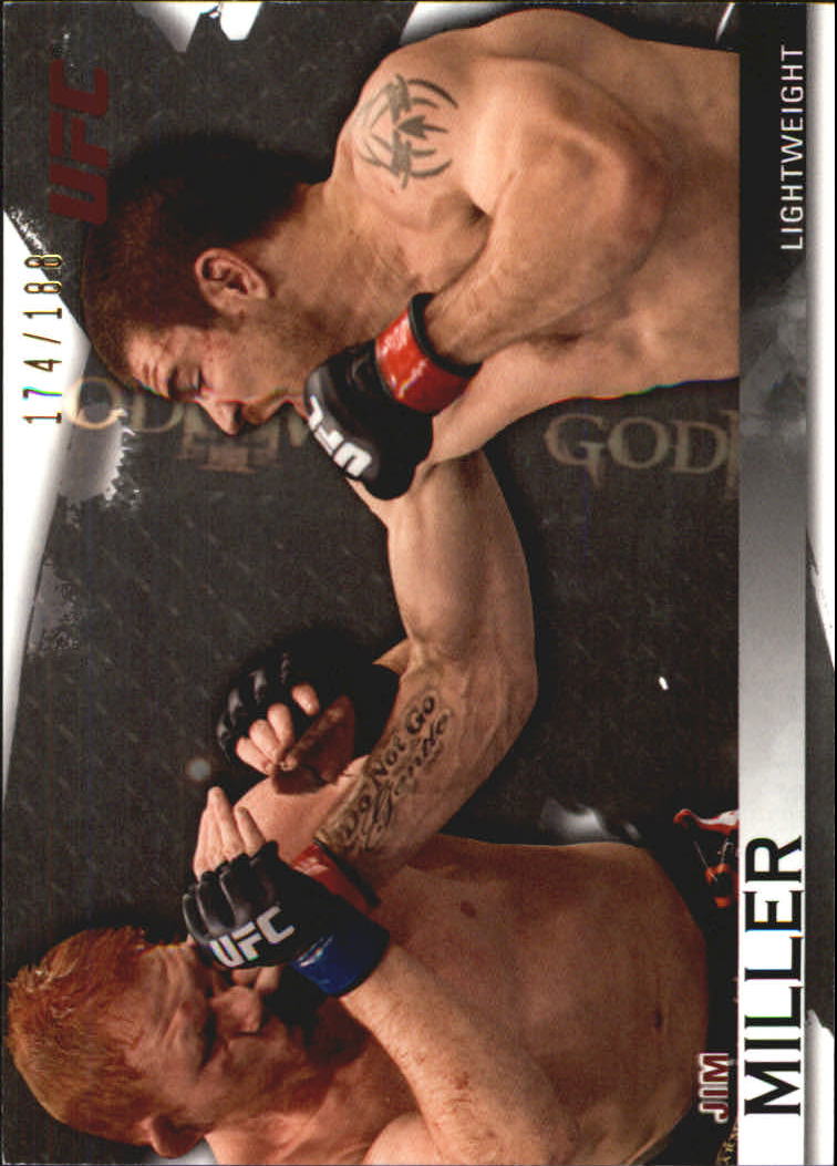 2010 Topps UFC Knockout Silver #69 Jim Miller