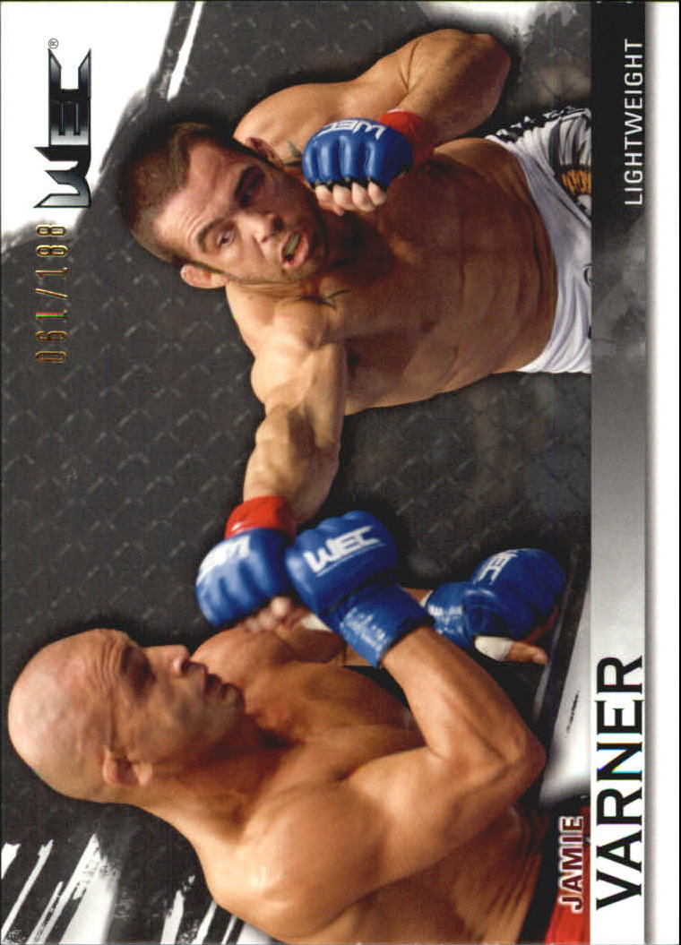 2010 Topps UFC Knockout Silver #118 Jamie Varner