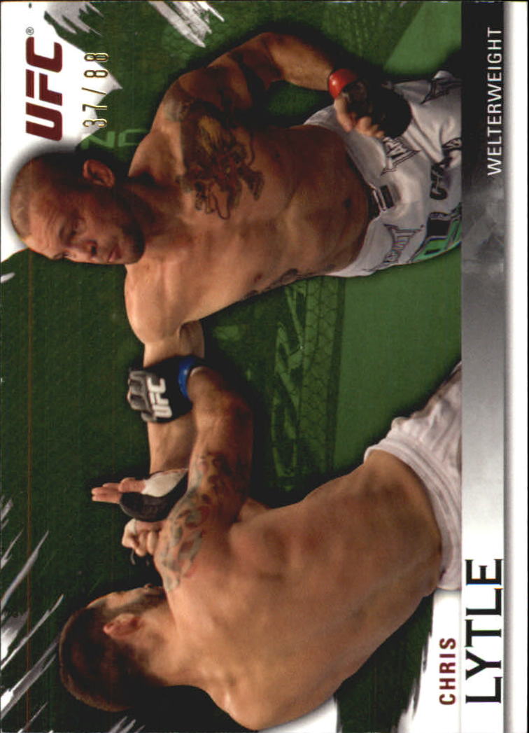 2010 Topps UFC Knockout Green #87 Chris Lytle