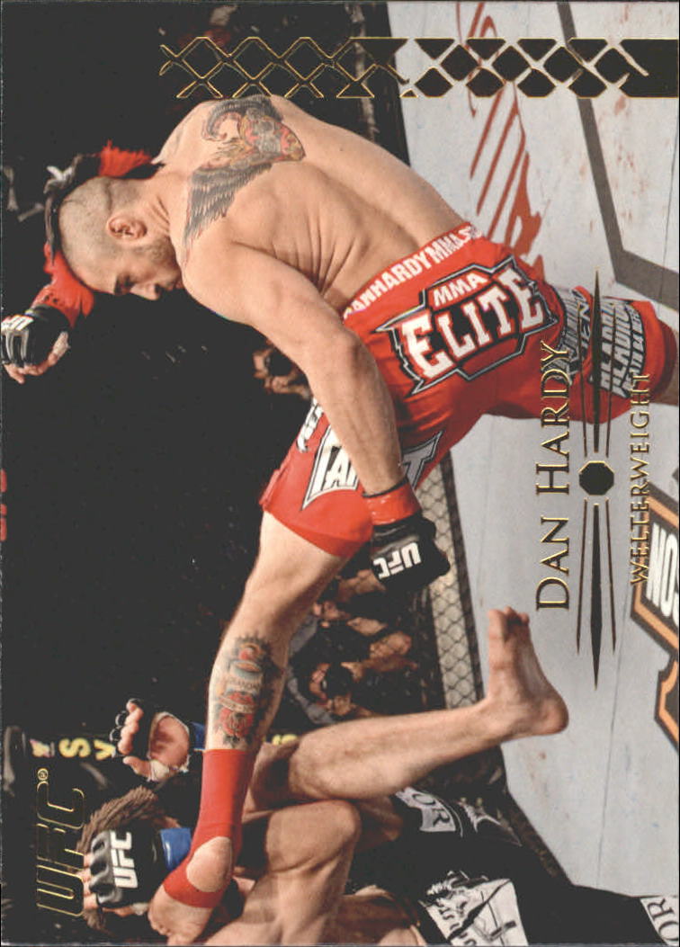 2011 Topps UFC Title Shot Gold #58 Dan Hardy