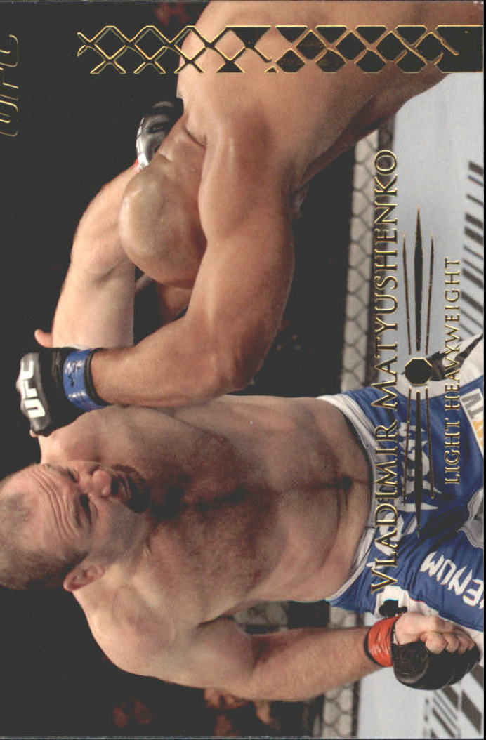 2011 Topps UFC Title Shot Gold #63 Vladimir Matyushenko