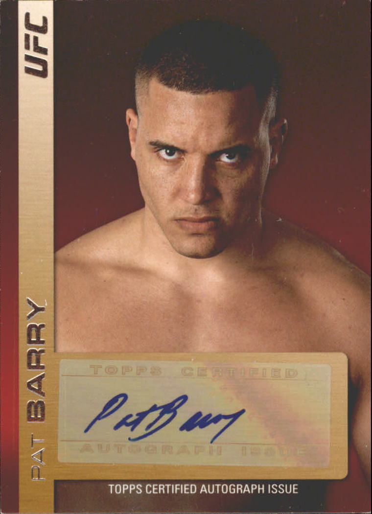 2011 Topps UFC Title Shot Autographs #FAPB Pat Barry