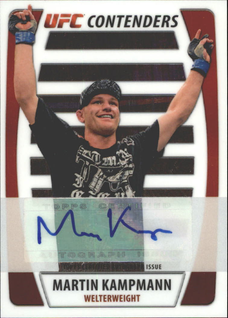 2011 Topps UFC Title Shot UFC Contenders Autographs #CAMK Martin Kampmann