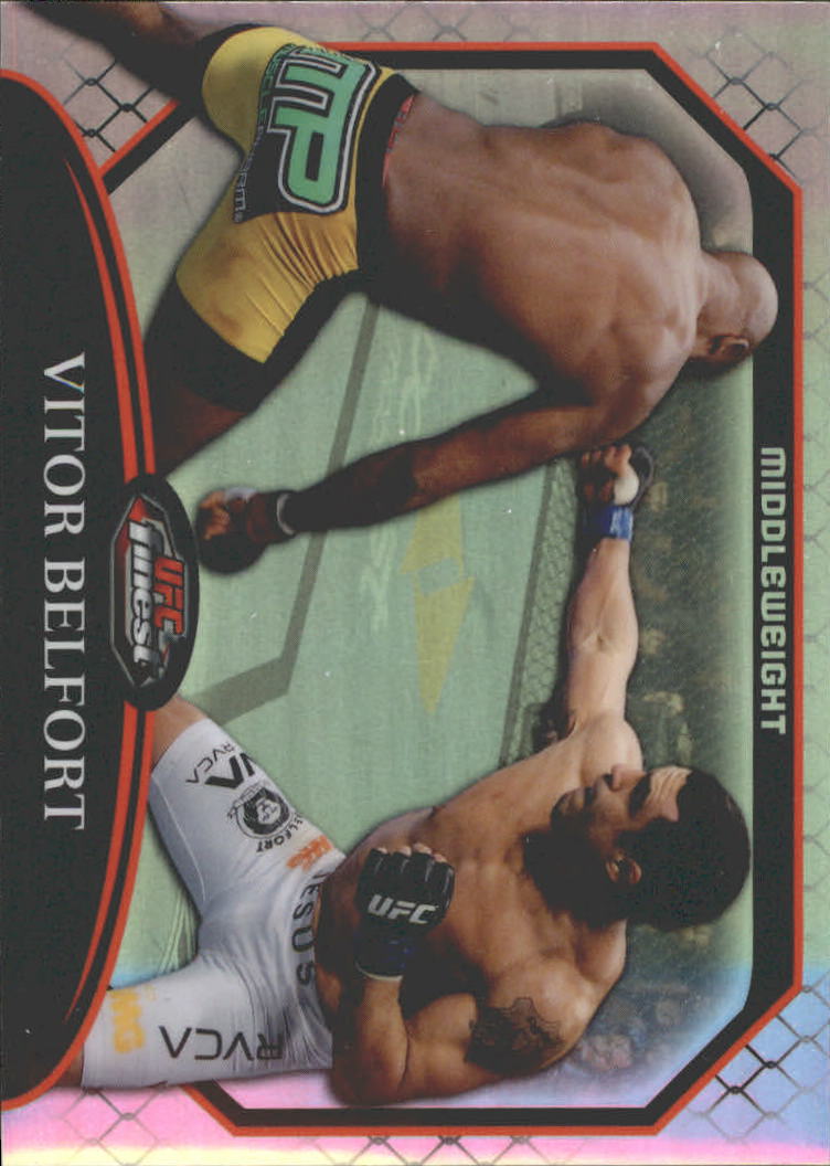 2011 Finest UFC Refractors #20 Vitor Belfort