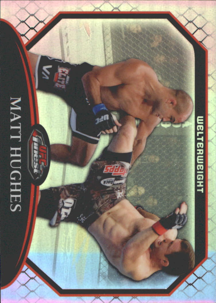 2011 Finest UFC Refractors #71 Matt Hughes