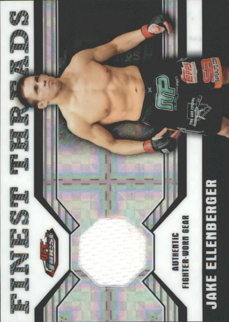 2011 Finest UFC Finest Threads Fighter Relics X-Fractors #RJE Jake Ellenberger