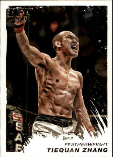 2011 Topps UFC Moment of Truth #37 Tiequan Zhang RC