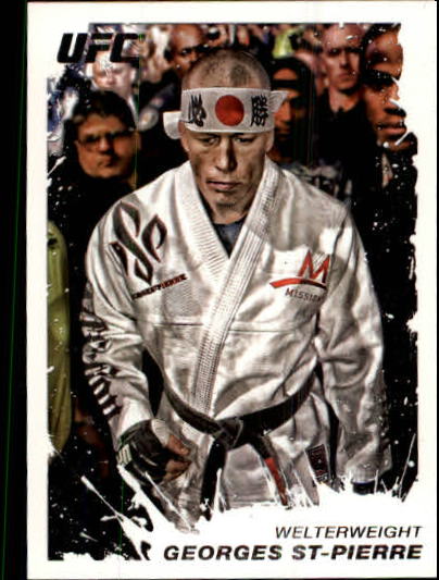 2011 Topps UFC Moment of Truth #100 Georges St-Pierre