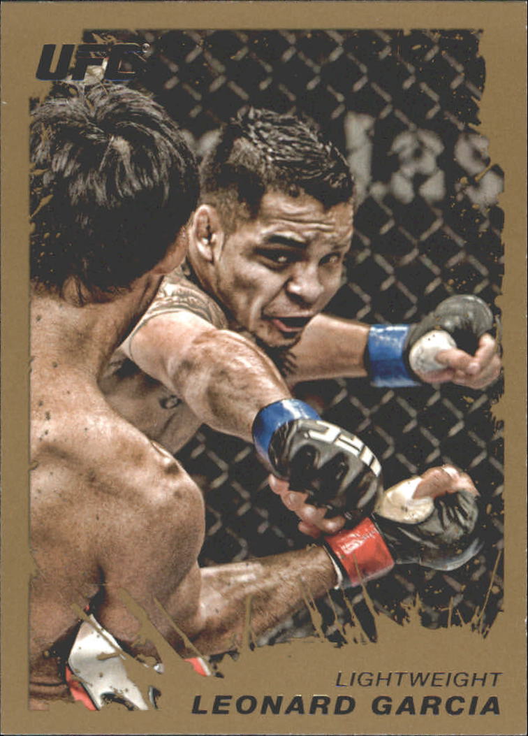 2011 Topps UFC Moment of Truth Gold #67 Leonard Garcia