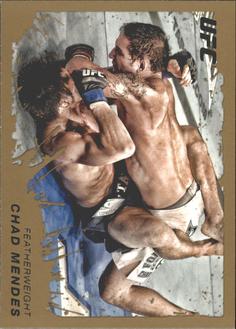 2011 Topps UFC Moment of Truth Gold #72 Chad Mendes