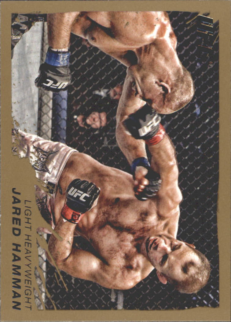 2011 Topps UFC Moment of Truth Gold #124 Jared Hamman
