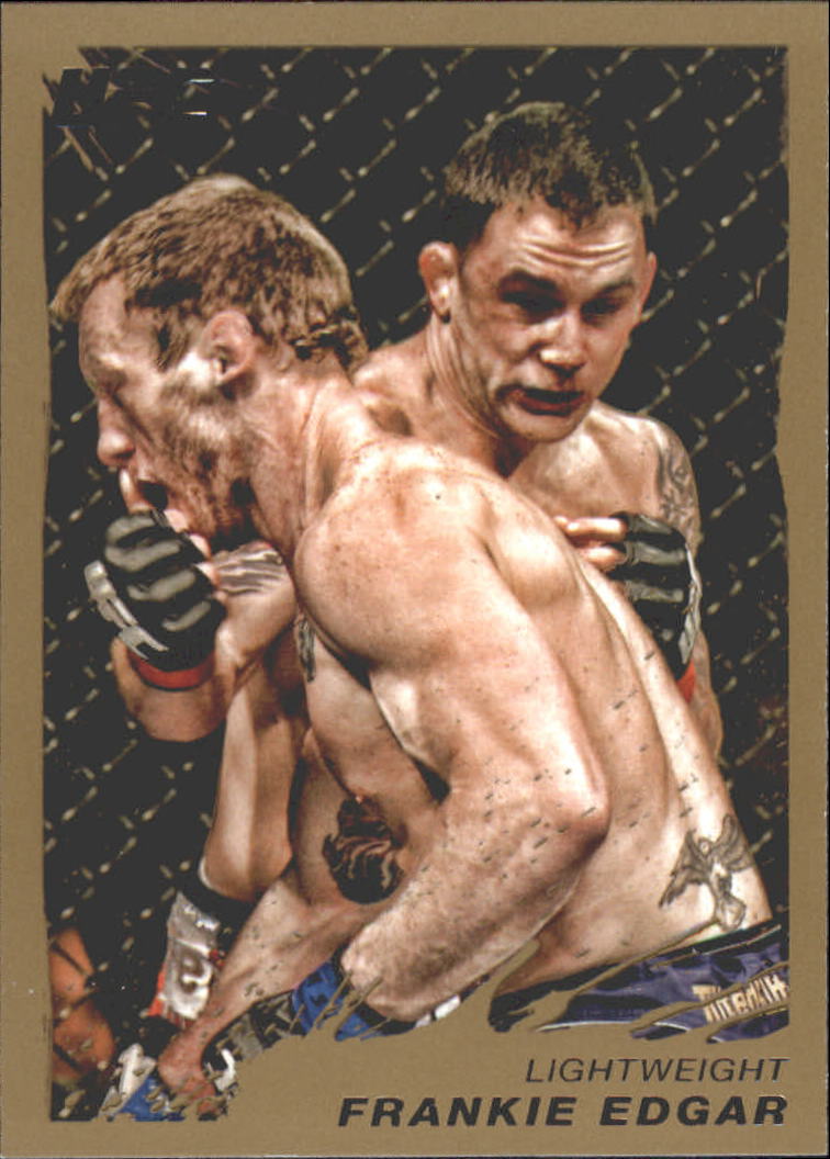 2011 Topps UFC Moment of Truth Gold #132 Frankie Edgar