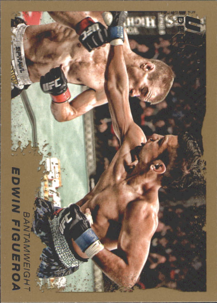 2011 Topps UFC Moment of Truth Gold #138 Edwin Figueroa